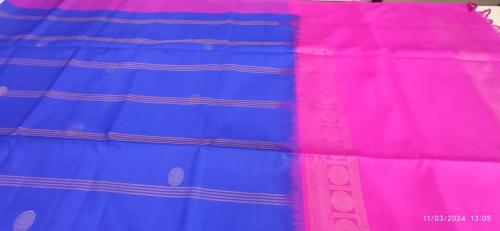 SOFT SILK SAREE WITH BLOUSE
